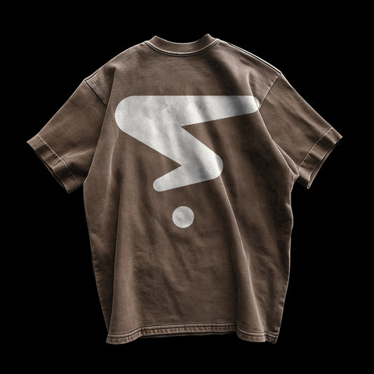 Stocal Oversized Coffee Tshirt