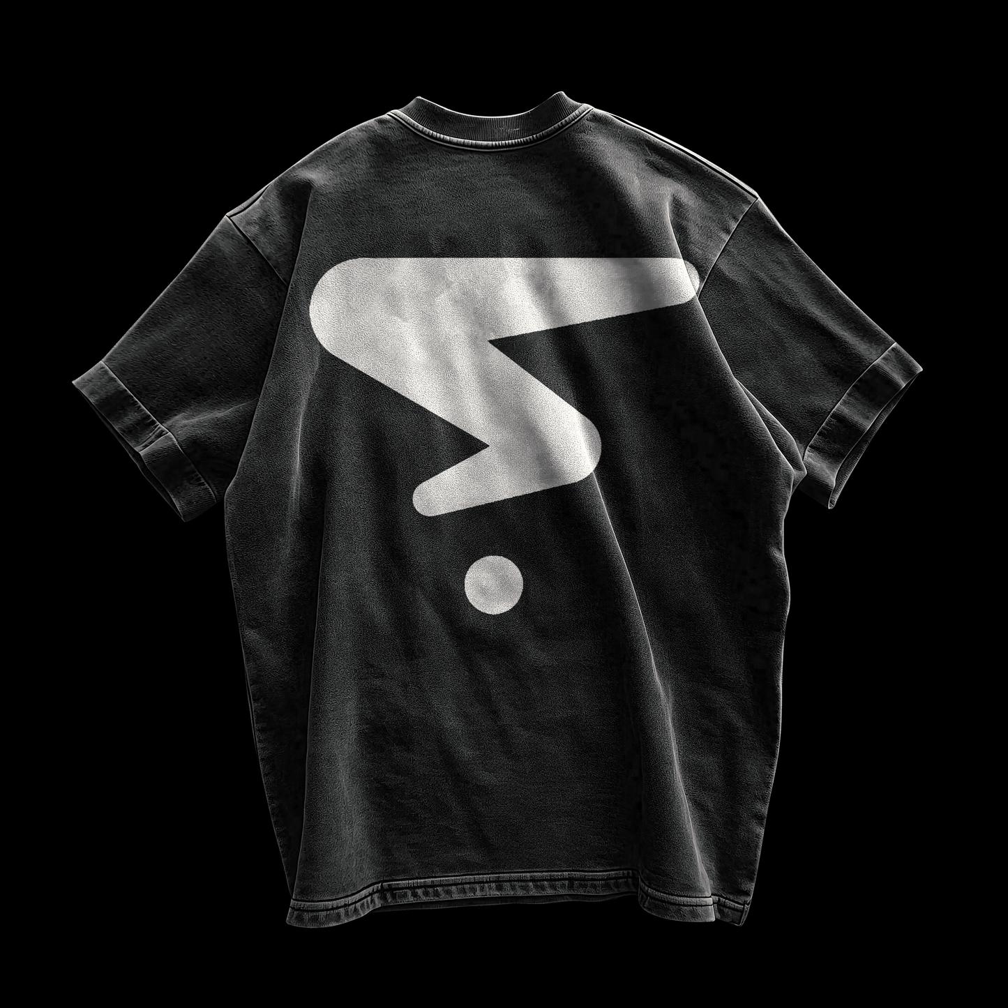 Stocal Oversized Black Tshirt