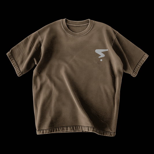 Stocal Oversized Coffee Tshirt