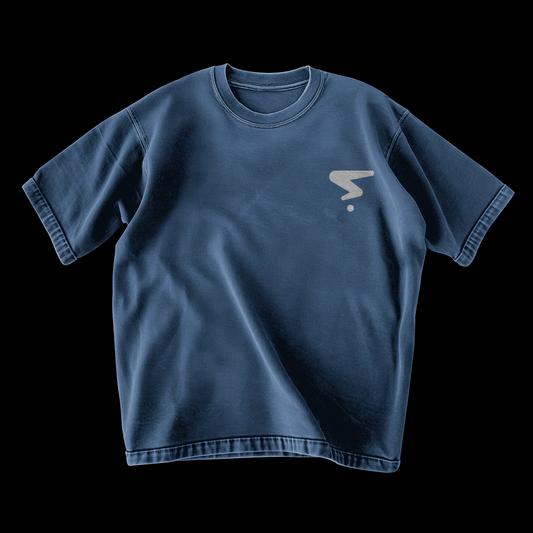 Stocal Oversized Blue Tshirt