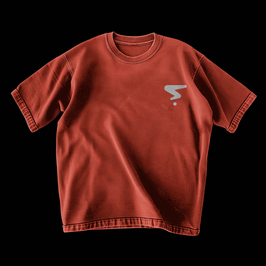 Stocal Oversized Red Tshirt